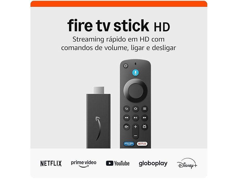 Fire TV Stick HD com Controle Remoto por Voz com Alexa B0CQMT33WX - 7