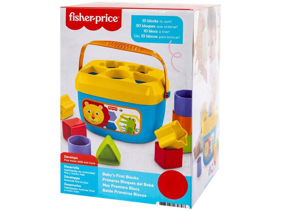 Fisher-Price Balde Primeiros Blocos - 9