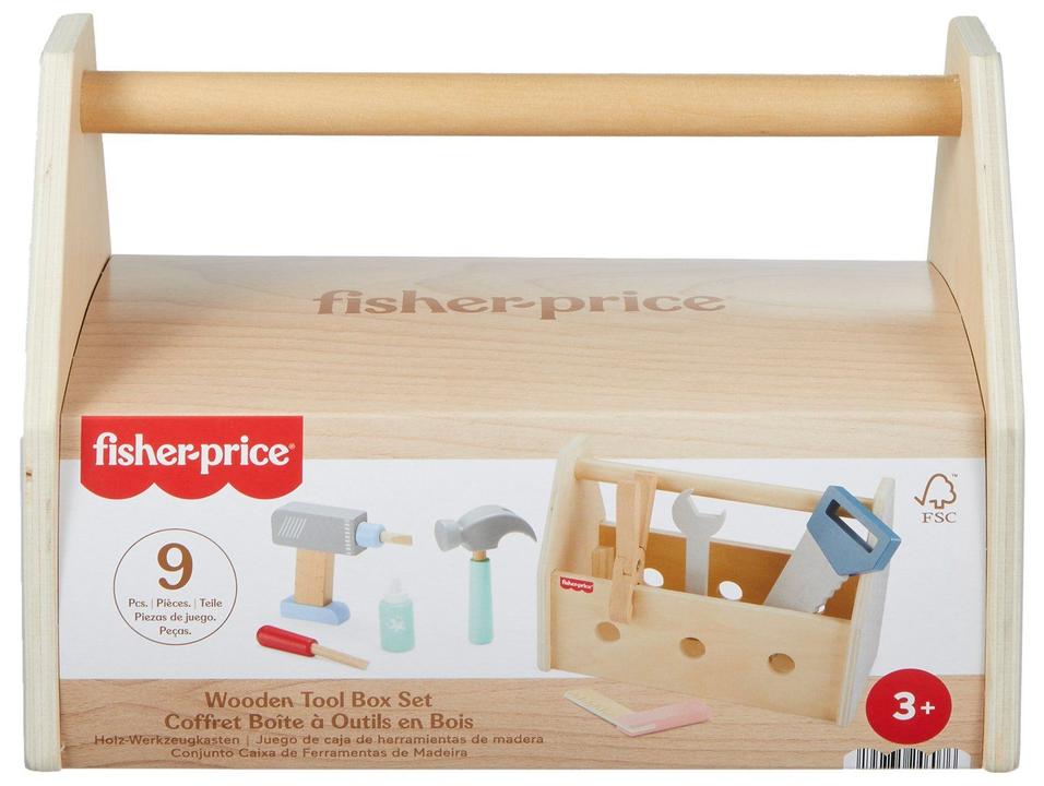 Fisher-Price Brinquedo Kit de Ferramentas de Madeira - 3