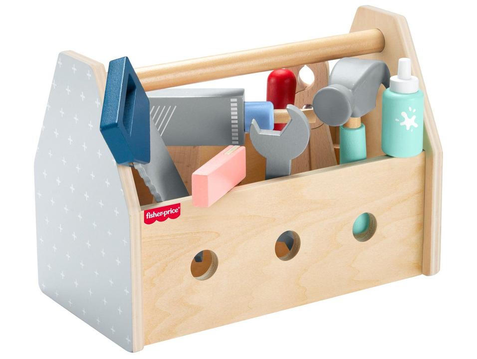 Fisher-Price Brinquedo Kit de Ferramentas de Madeira - 2