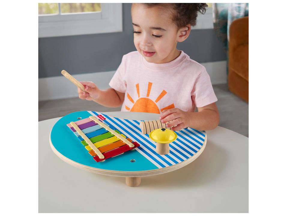 Fisher-Price Mesa de Atividades Musicais de Madeira - 1