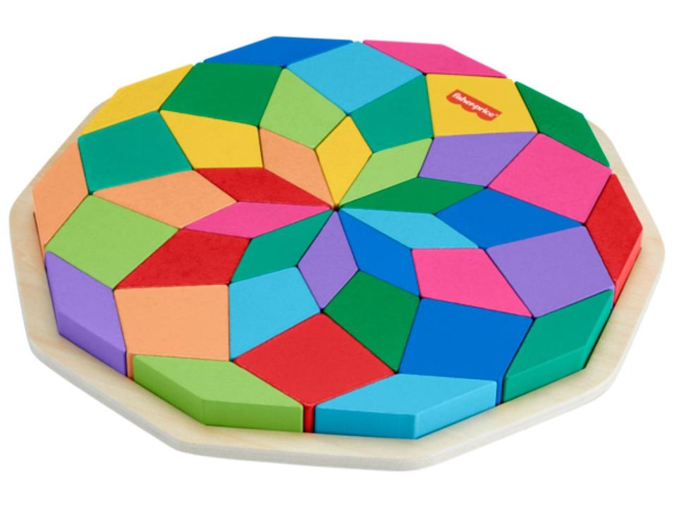 Fisher-Price Quebra-cabeça de Madeira Mandala Geométrica - 3