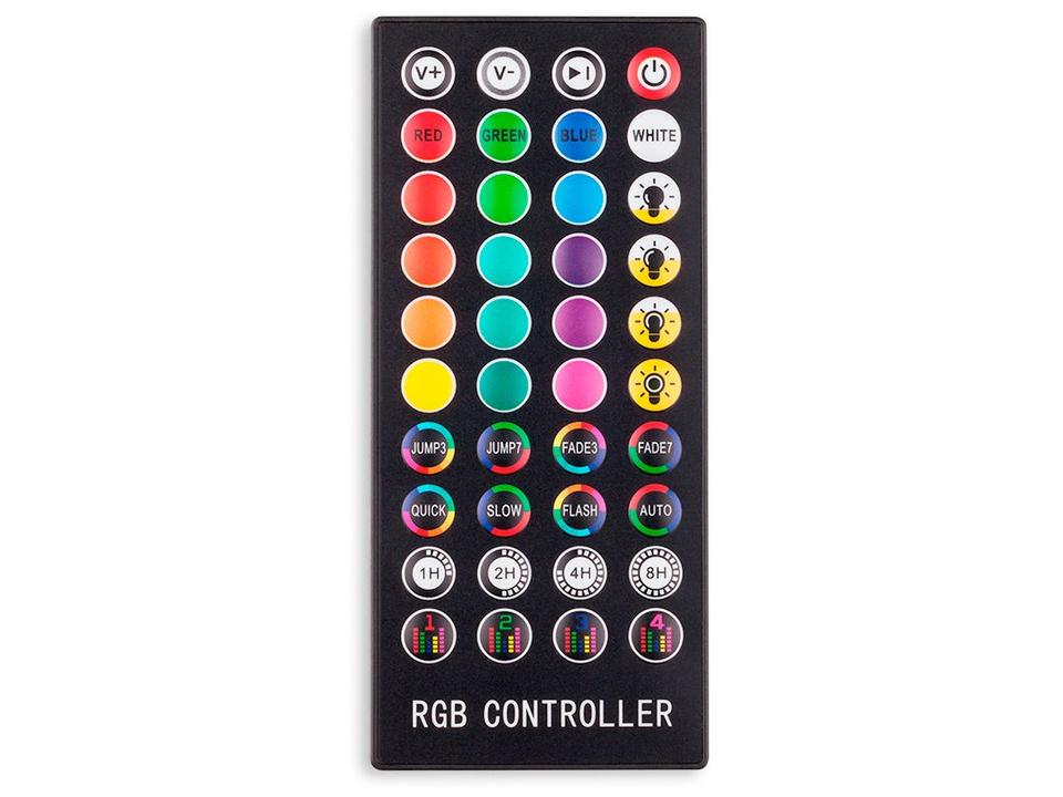 Fita de LED Inteligente RGB com Controle - 3