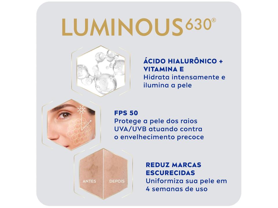 Fluido Facial Nivea Protetor Cellular Luminous 630º - 4
