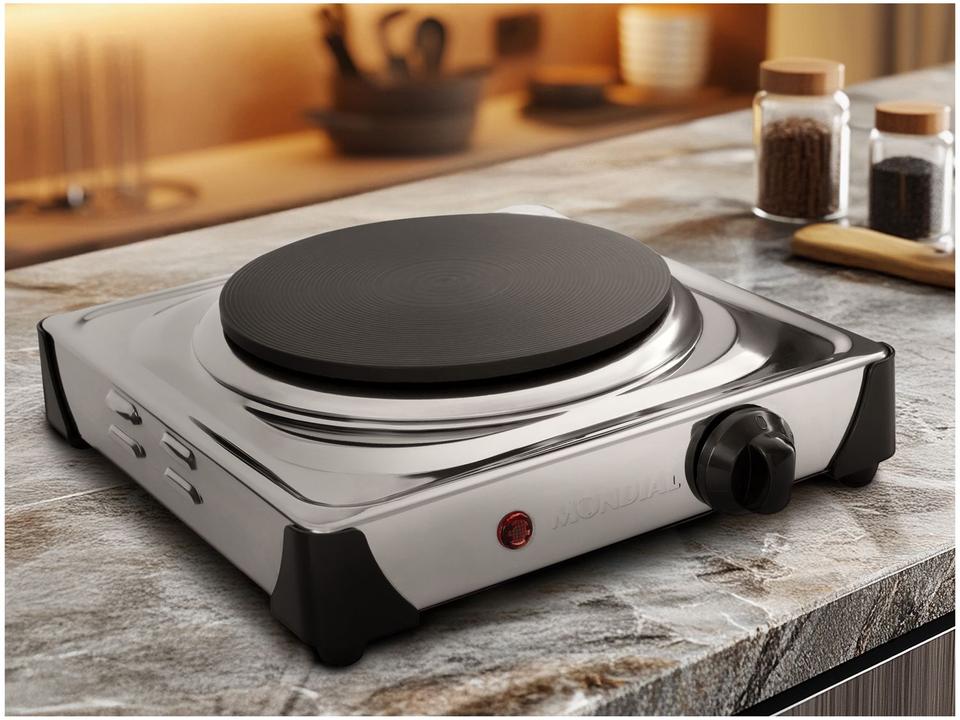 Fogão 1 Boca Mondial Inox Fast Cook - 6