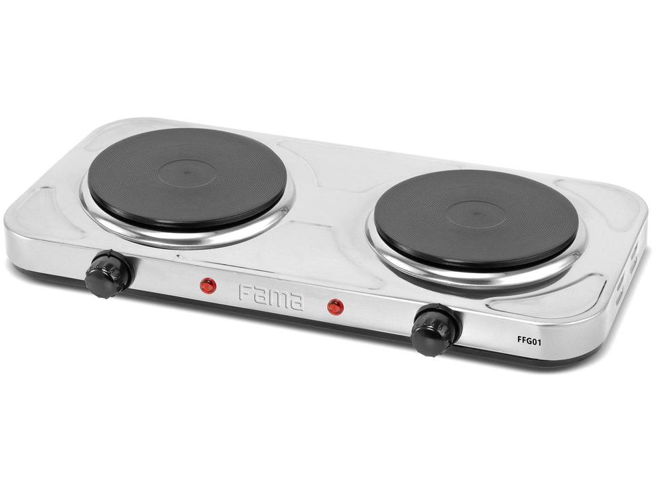 Fogão 2 Bocas de Mesa Fama Inox FFG01 - 5