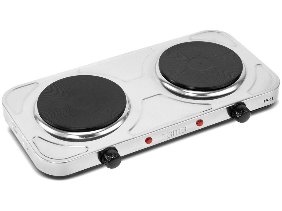 Fogão 2 Bocas de Mesa Fama Inox FFG01 - 6