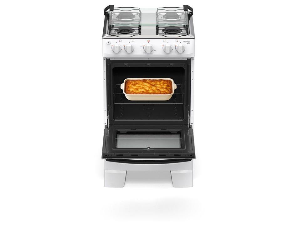 Fogão 4 Bocas Atlas Branco Mônaco Plus - 2