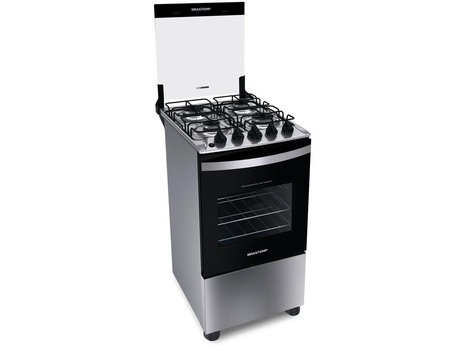 Fogão 4 Bocas Brastemp Inox BFO4NBR - 1