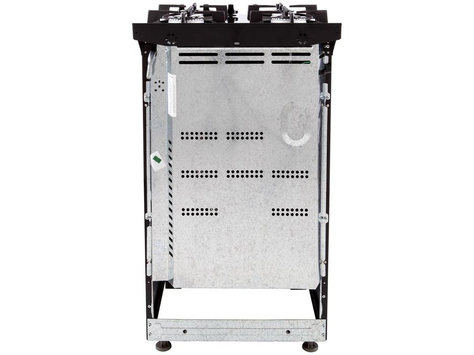 Fogão 4 Bocas Brastemp Preto Mesa de Vidro BFO4 - 11