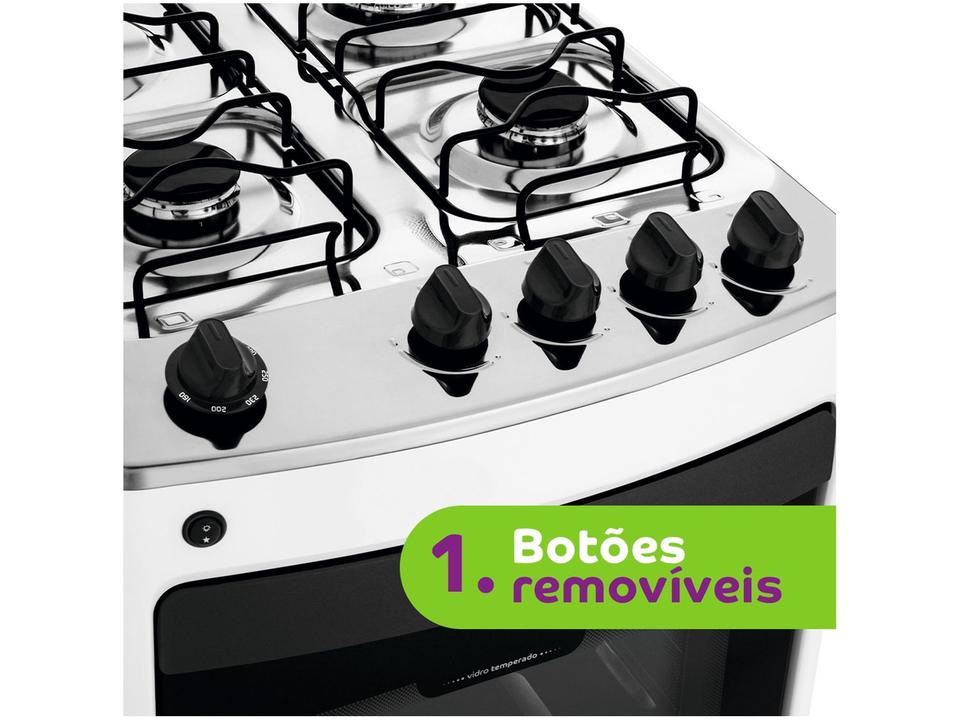 Fogão 4 Bocas Consul Branco CFO4 NABUNA - 9