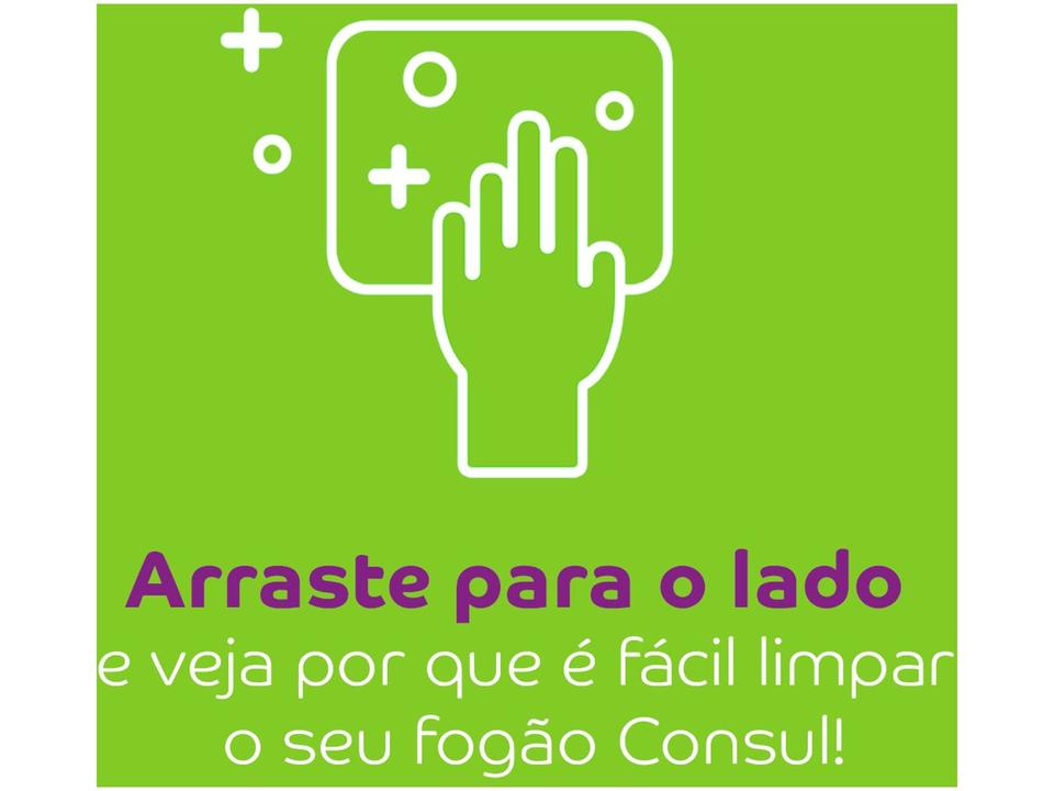 Fogão 4 Bocas Consul Inox CFO4NARUNA - 9