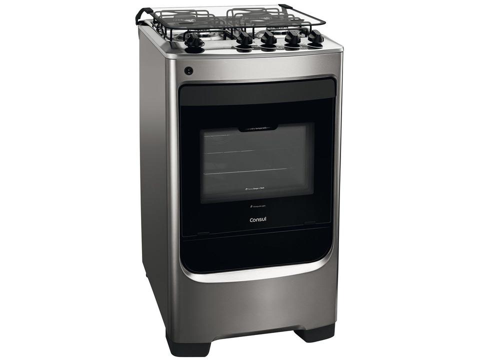 Fogão 4 Bocas Consul Inox CFO4NARUNA - 3