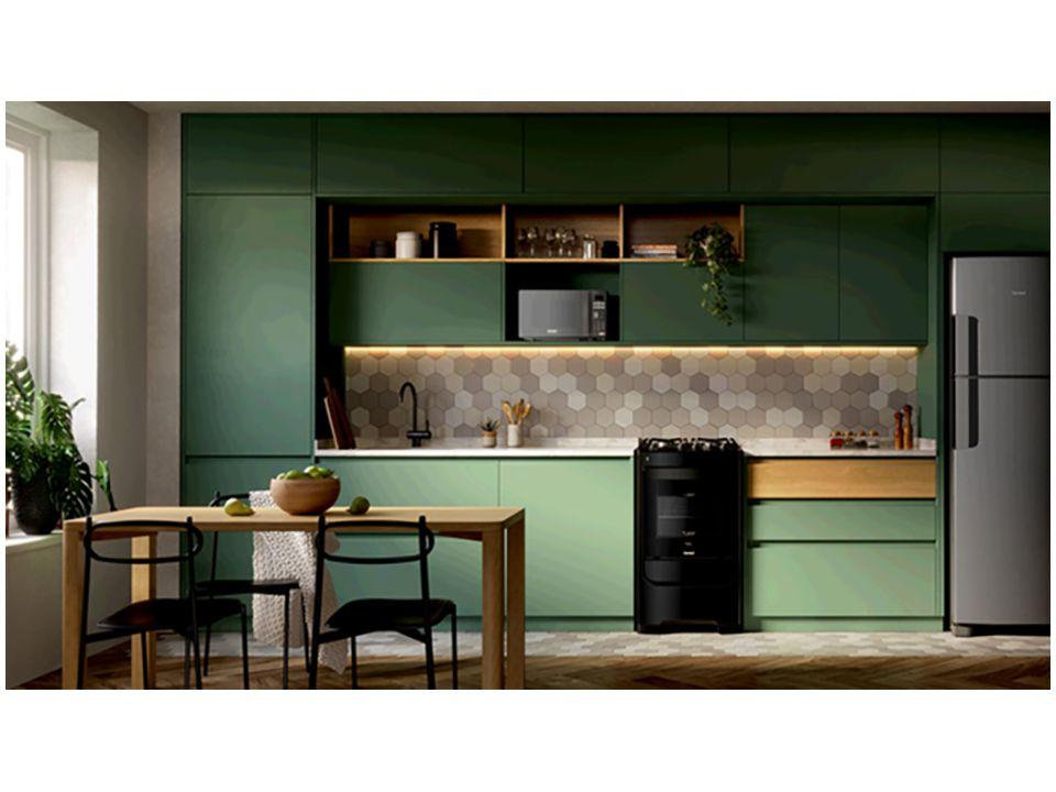 Fogão 4 Bocas Consul Preto Mesa de Vidro CFO4VBE - 3