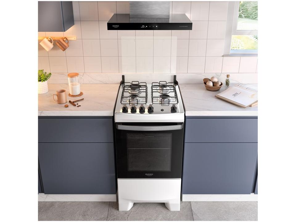 Fogão 4 Bocas Dako Branco Supreme - 1