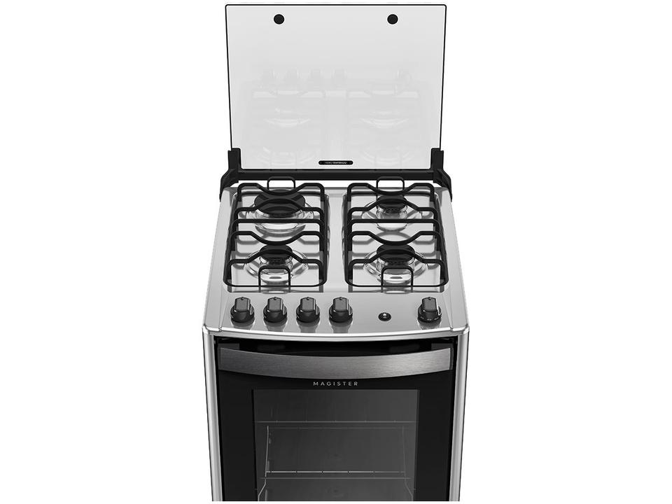 Fogão 4 Bocas Dako Preto Magister - 4