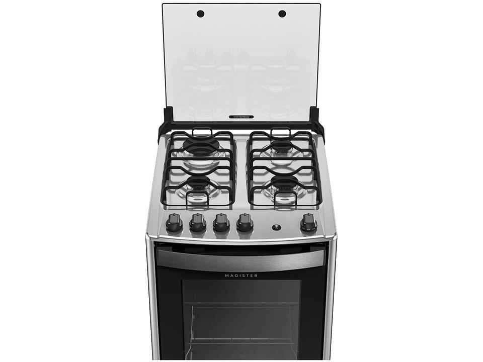 Fogão 4 Bocas Dako Preto Magister - 4