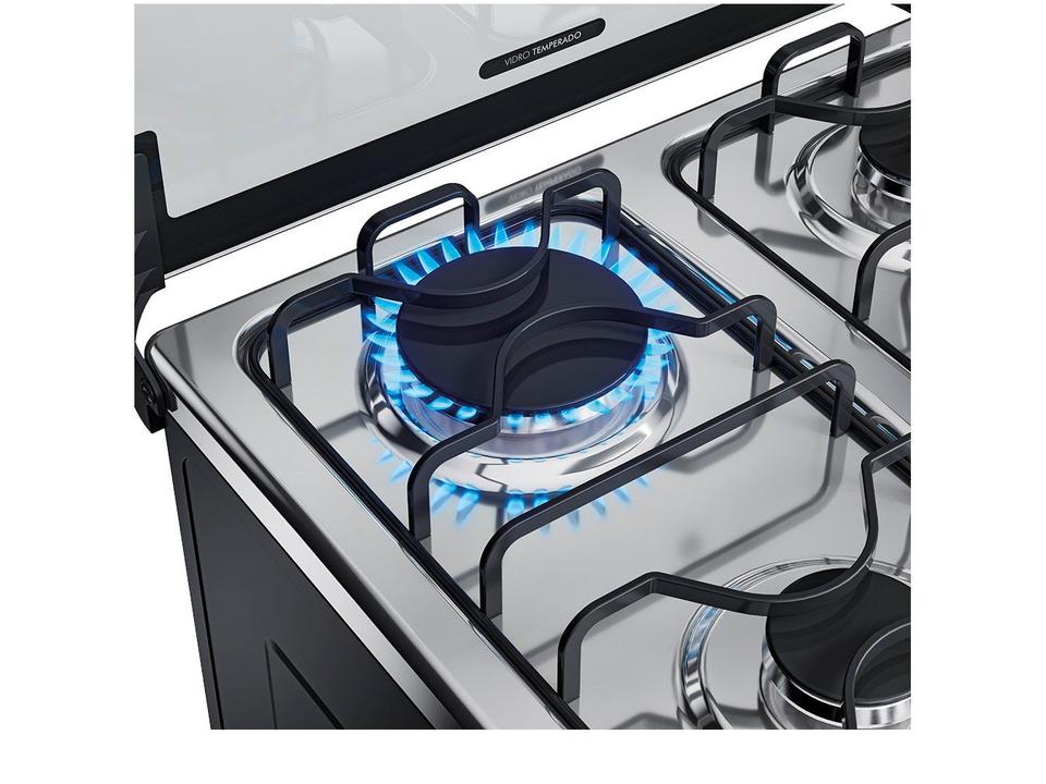 Fogão 4 Bocas Dako Preto Magister - 5