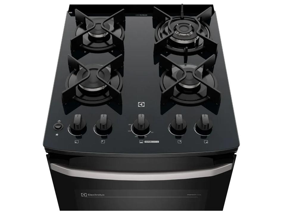 Fogão 4 Bocas Electrolux Preto Efficient FE4GB - 6