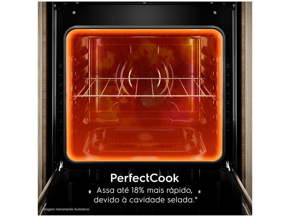 Fogão 4 Bocas Electrolux Preto Mesa de Vidro com Timer PerfectCook e Multi Chama FE4DP - 7