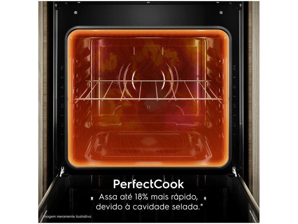 Fogão 4 Bocas Electrolux Preto Mesa de Vidro com Timer PerfectCook e Multi Chama FE4DP - 5