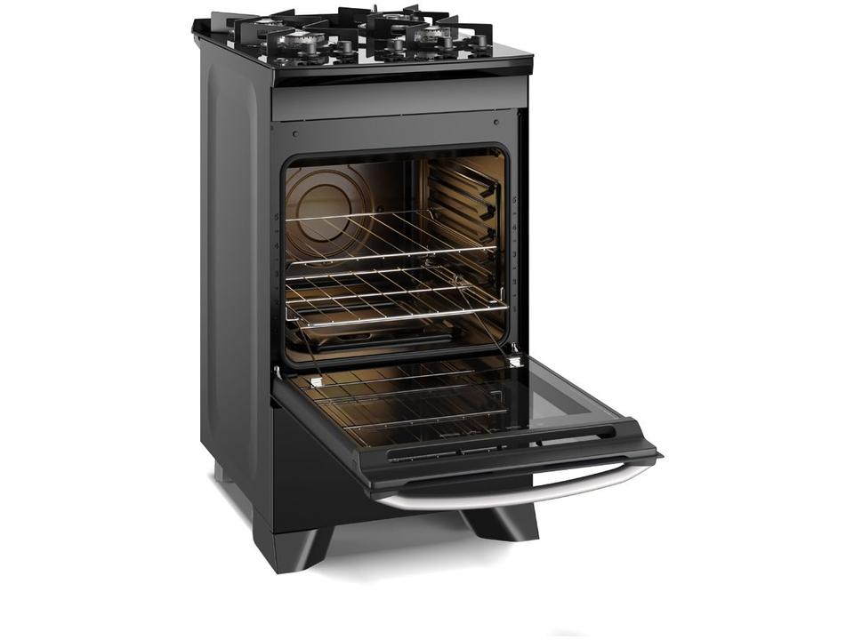 Fogão 4 Bocas Electrolux Preto Mesa de Vidro Efficient PerfectCook FE4GP - 4