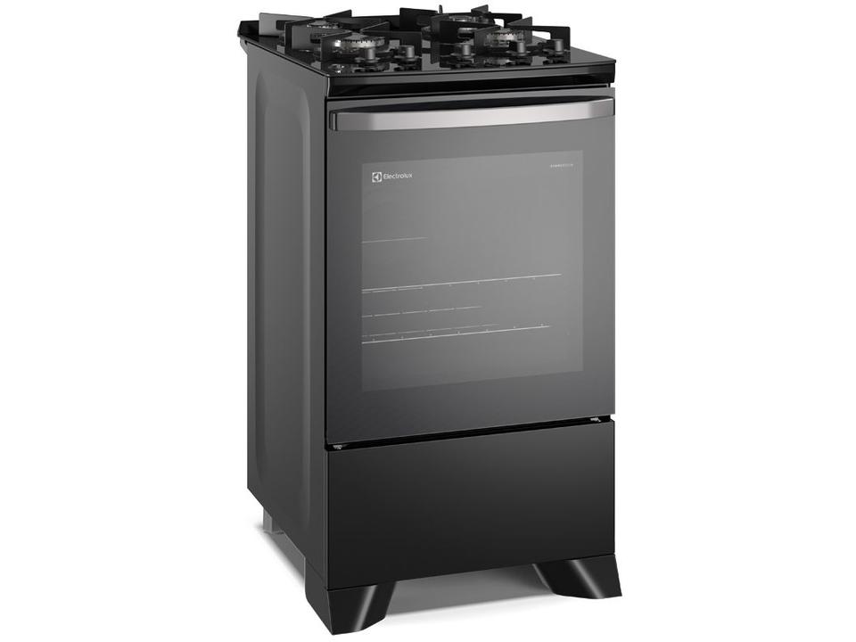 Fogão 4 Bocas Electrolux Preto Mesa de Vidro Efficient PerfectCook FE4GP - 3