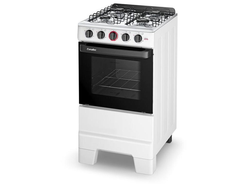 Fogão 4 Bocas Esmaltec Branco Ideal Super 4121 - 6