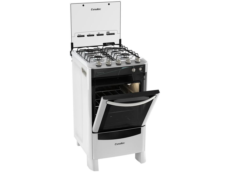 Fogão 4 Bocas Esmaltec Branco Topázio - 3