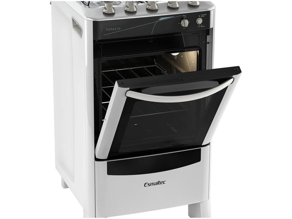 Fogão 4 Bocas Esmaltec Branco Topázio - 5