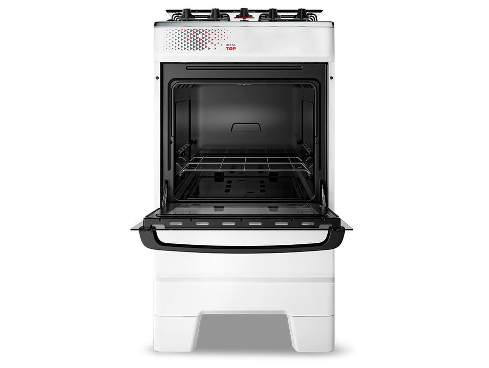 Fogão 4 Bocas Esmaltec Esmaltec Ideal Top T4IAB - 4