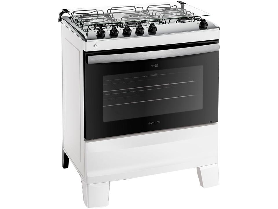 Fogão 5 Bocas Atlas Branco Agile Up - 4