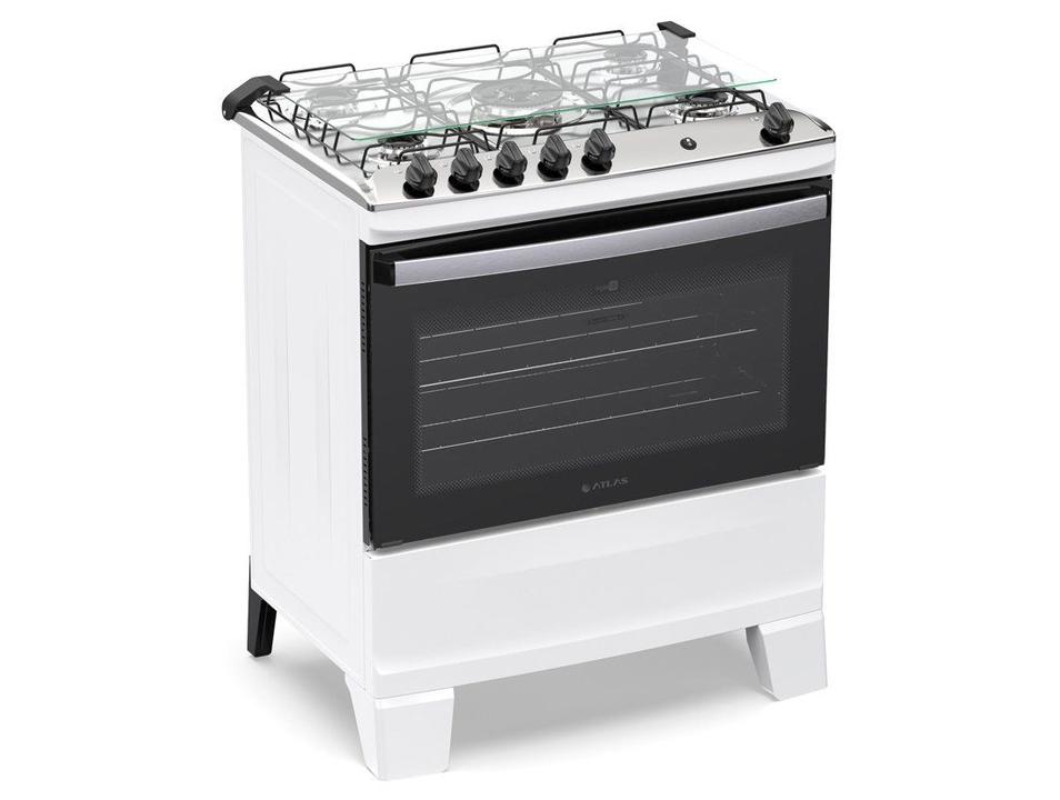 Fogão 5 Bocas Atlas Branco Agile - 4