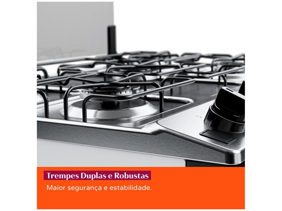 Fogão 5 Bocas Brastemp Branco BFS5NDB - 10