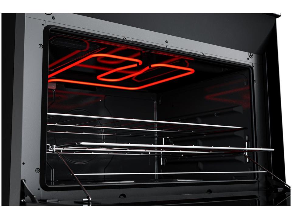 Fogão 5 Bocas Brastemp Cinza e Preto BFS5GDR - 10