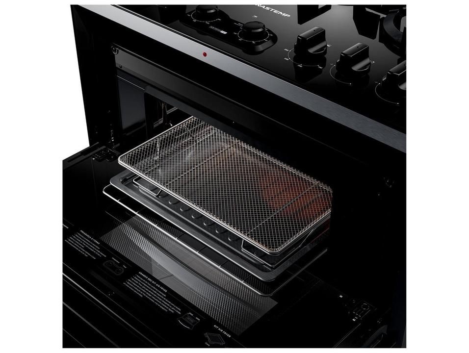 Fogão 5 Bocas Brastemp Preto Duplo Forno BFD5LAE - 4