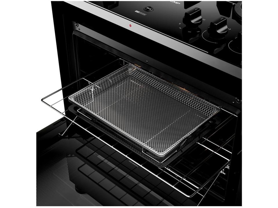 Fogão 5 bocas Brastemp Preto Mesa de Vidro BFS5LAE - 15