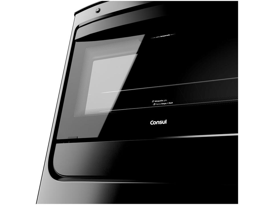 Fogão 5 Bocas Consul Preto CFS5VBE - 8