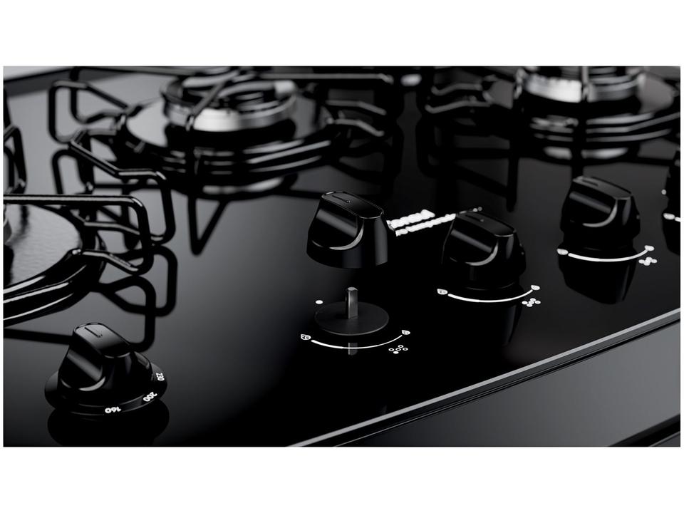 Fogão 5 Bocas Consul Preto CFS5VBE - 7