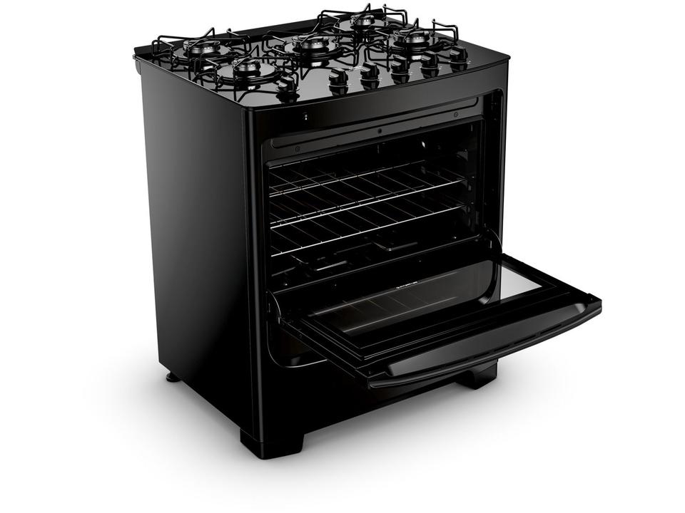 Fogão 5 Bocas Consul Preto CFS5VBE - 4