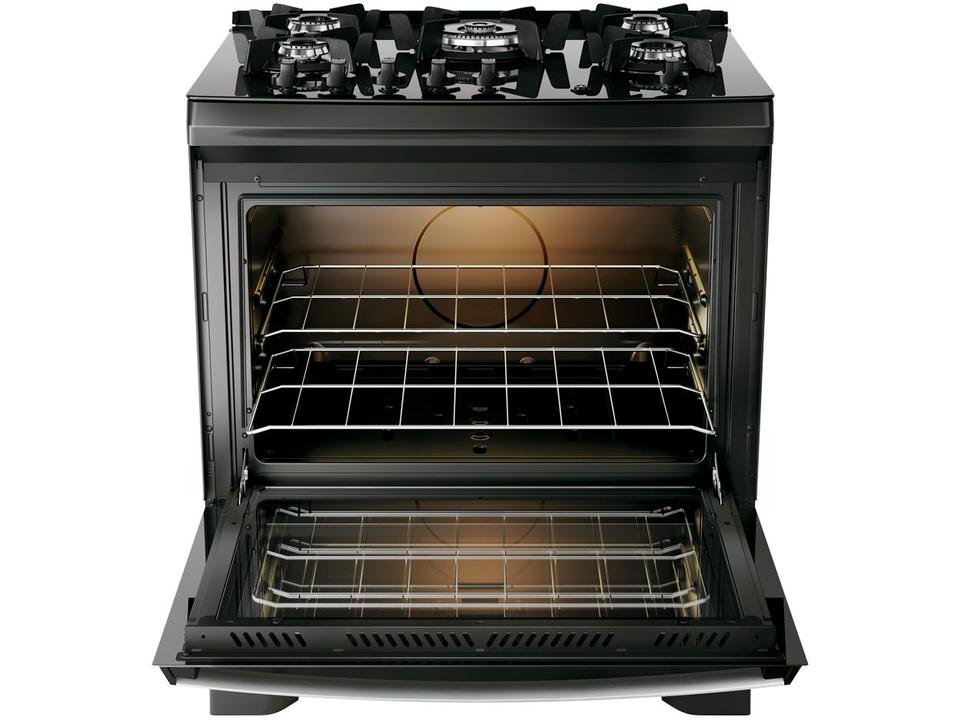 Fogão 5 Bocas Dako Preto Supreme Glass - 3