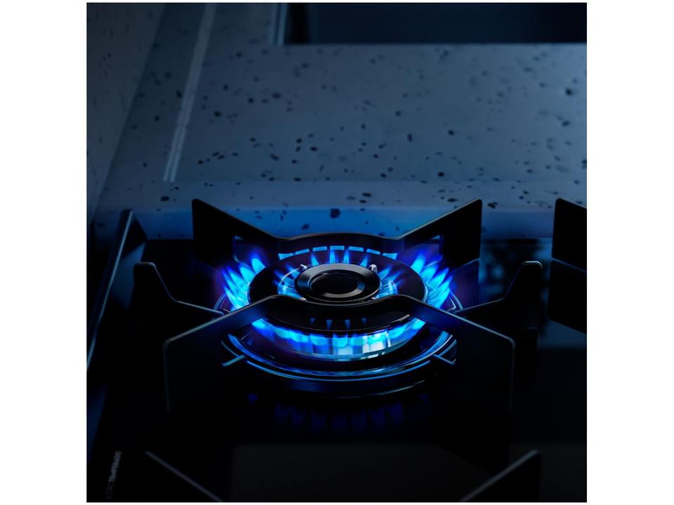 Fogão 5 Bocas Electrolux Cinza Duplo Forno com Timer FE5AD - 8