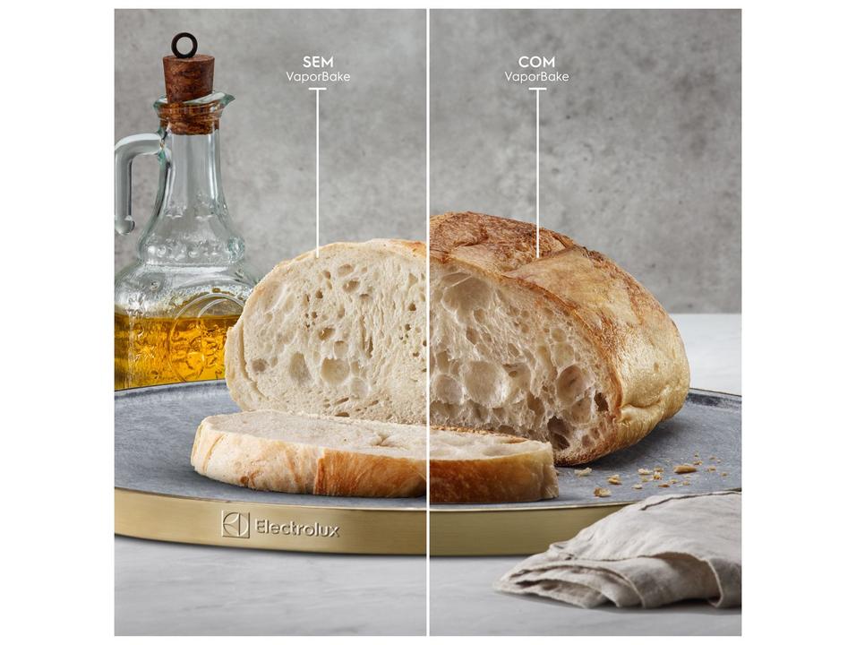 Fogão 5 Bocas Electrolux Inox Preto Mesa de Vidro Efficient FE5GB - 4