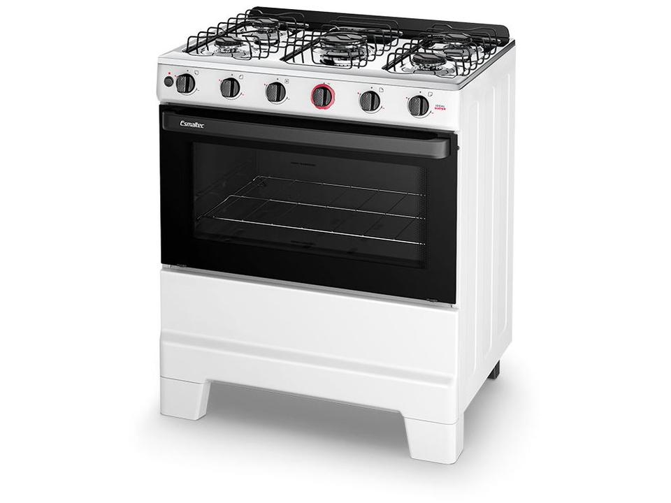 Fogão 5 Bocas Esmaltec Branco Ideal Super BR 5121 - 11