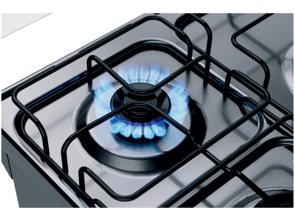 Fogão Brastemp 5 Bocas Inox com Botôes Removíveis - 11