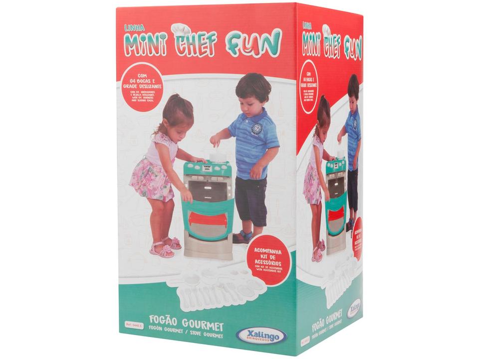 Fogão de Brinquedo Mini Chef Fun Gourmet - 6