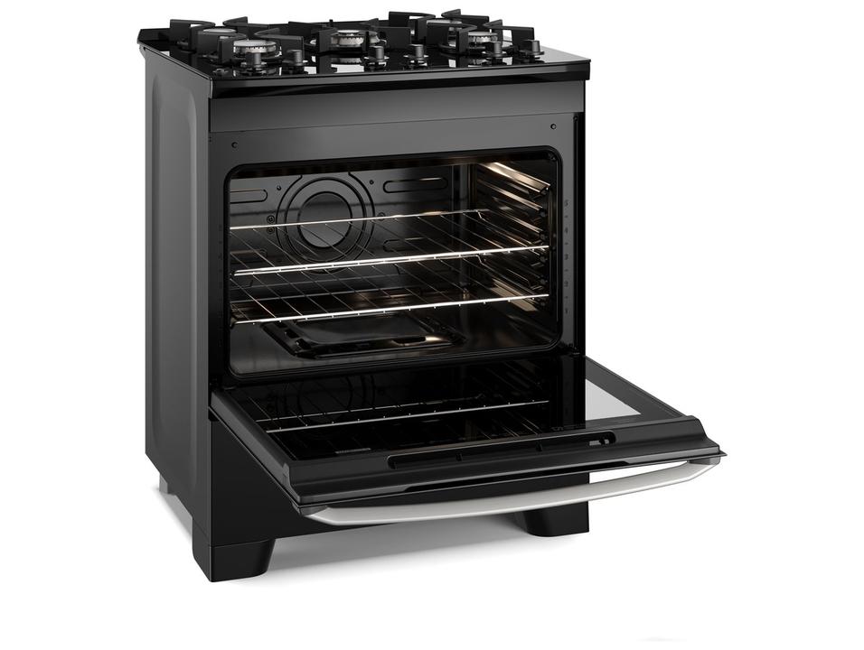 Fogão Electrolux 5 Bocas Efficient com PerfectCook Preto FE5GB - 7
