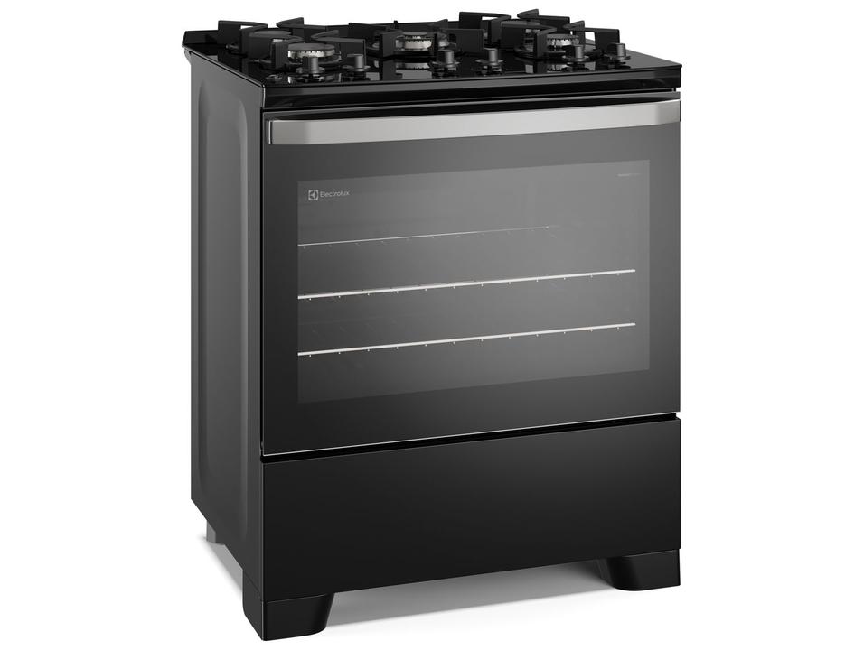 Fogão Electrolux 5 Bocas Efficient com PerfectCook Preto FE5GB - 8