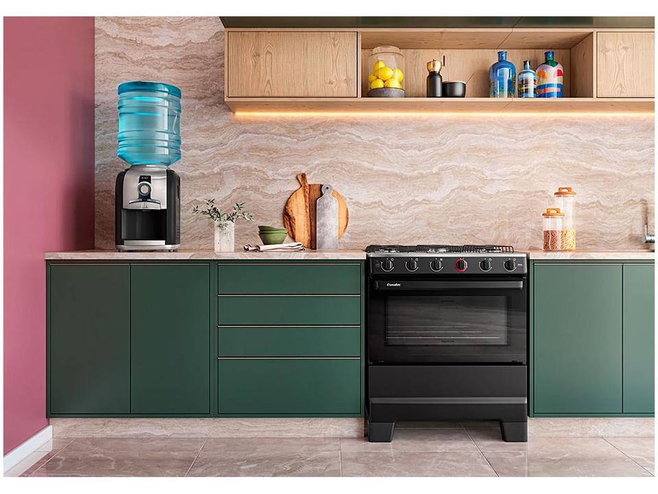 Fogão Elétrico 5 Bocas Esmaltec Ideal Super - 1