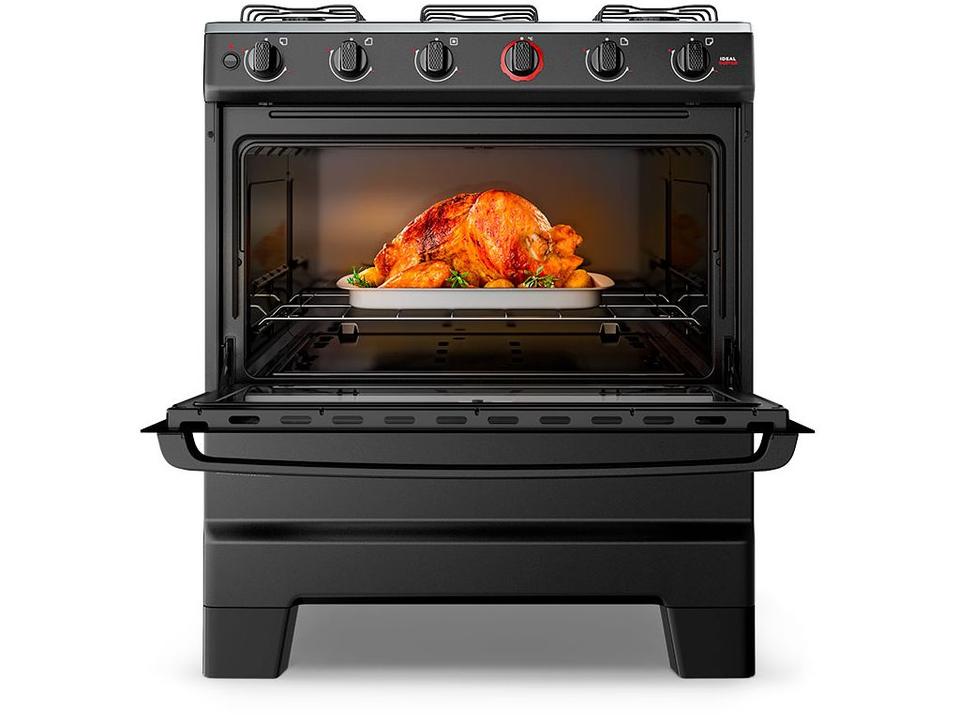 Fogão Elétrico 5 Bocas Esmaltec Ideal Super - 9